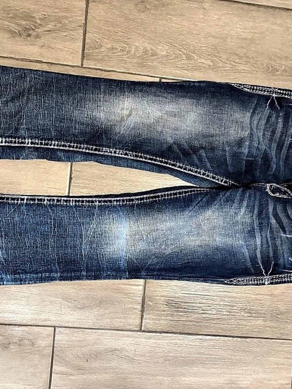 Rock Revival Rosewood Easy Boot Jeans Blue Waist 32
